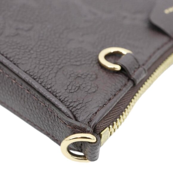 Louis Vuitton Easy Pouch On Strap Empreinte Leather Shoulder Bag Brown - Picture 6 of 12